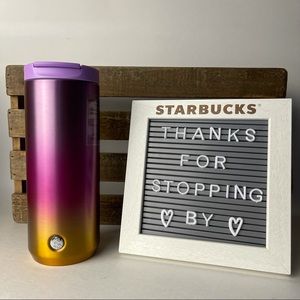 STARBUCKS Ombre Stainless Steel Hot Tumbler